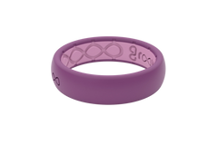 Solid Lilac Thin Ring