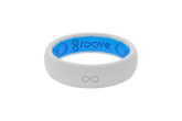 Solid Snow Thin Ring