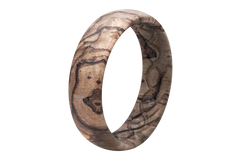 Burled Walnut Thin Ring