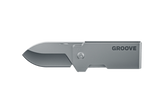 Groove® Money Clip Knife - Silver