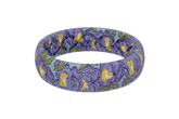 February Violets Thin Ring