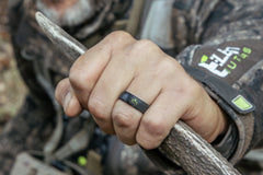 Bone Collector Midnight Black Thin Ring
