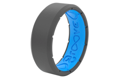 Edge Deep Stone Grey Ring