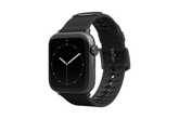 Vulcan Obsidian - Black Apple Leather Watch Band