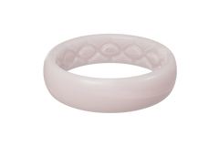 Solid Pearl Rose Thin Ring