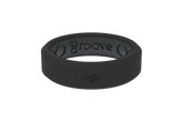 Zeus Midnight Black Thin Ring