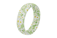 April Daisies Thin Ring