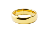 Groove Ring® Tungsten 6mm - 24k Gold