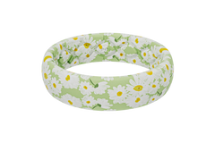 April Daisies Thin Ring