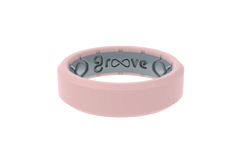 Edge Rose Quartz Thin Ring