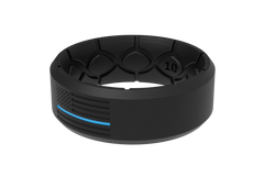 Edge Hero - Protector Black/Blue Line Ring