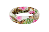 Guy Harvey Pink Hibiscus Turtle Thin Ring