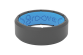 Edge Deep Stone Grey Ring