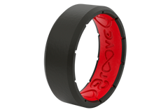 Edge Black & Red Ring