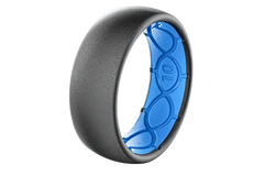 Solid Deep Stone Grey Ring
