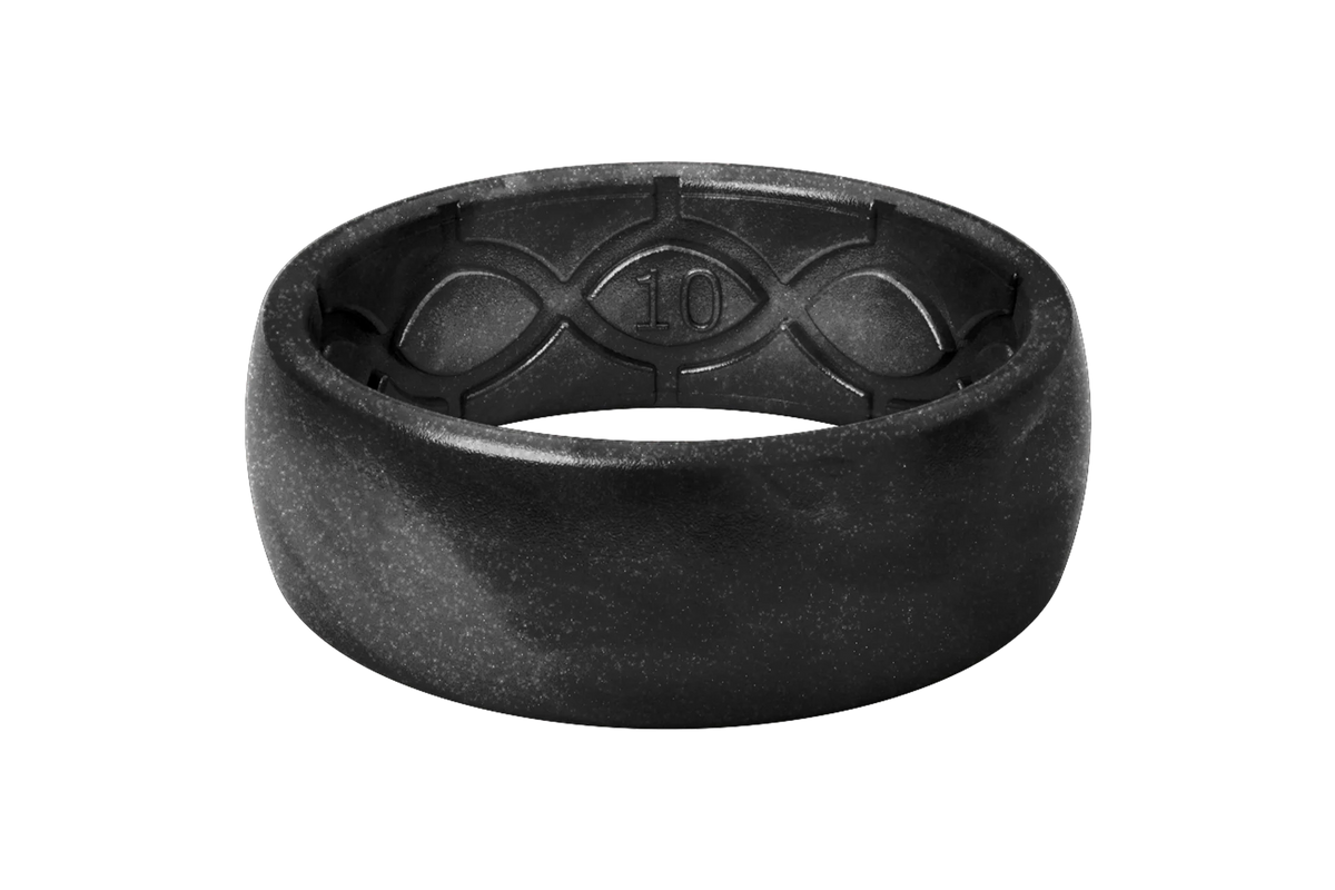 Metallic Black Pearl Ring