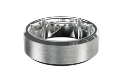 Groove Ring® Tungsten - Platinum