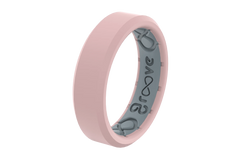 Edge Rose Quartz Thin Ring