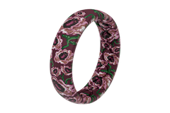August Poppy Thin Ring