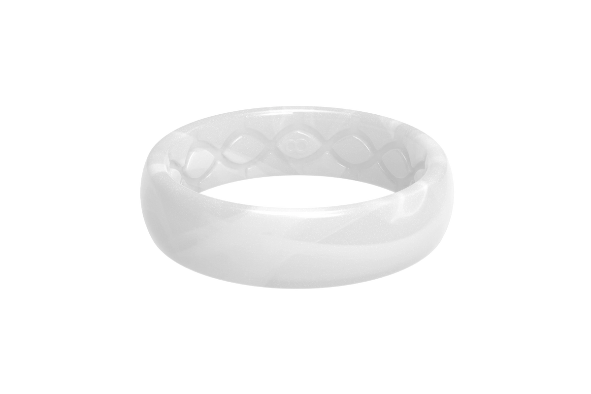 Solid Pearl Thin Ring
