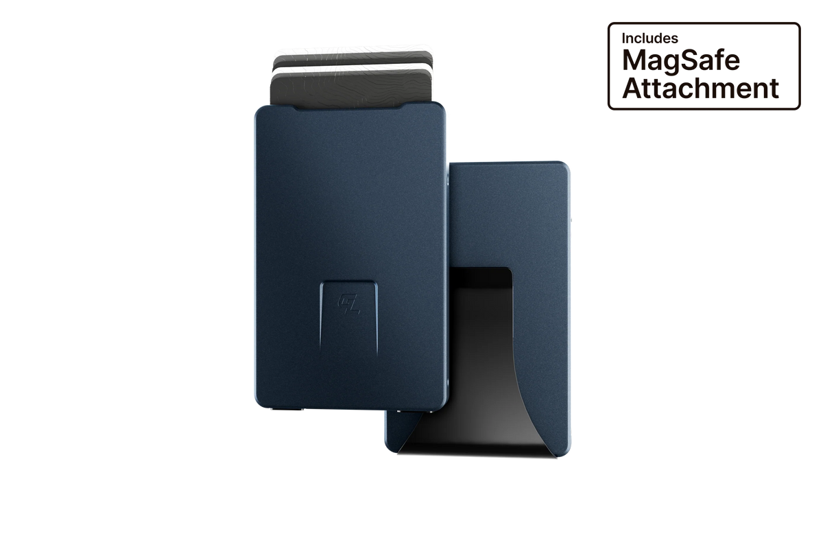 Groove Wallet® with MagSafe Plate - Abyss Navy