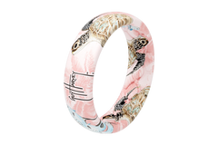 Guy Harvey Pink Sea Turtle Thin Ring
