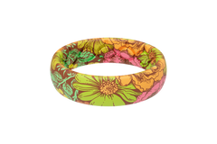 Retro Floral Thin Ring