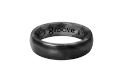Solid Black Pearl Thin Ring
