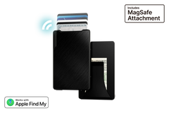 Groove Smart Wallet Trace with MagSafe - Midnight Black