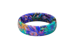 Twilight Blossom Thin Ring