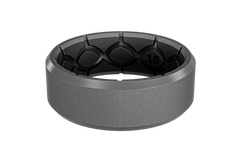 Zeus Edge Deep Stone Grey Ring