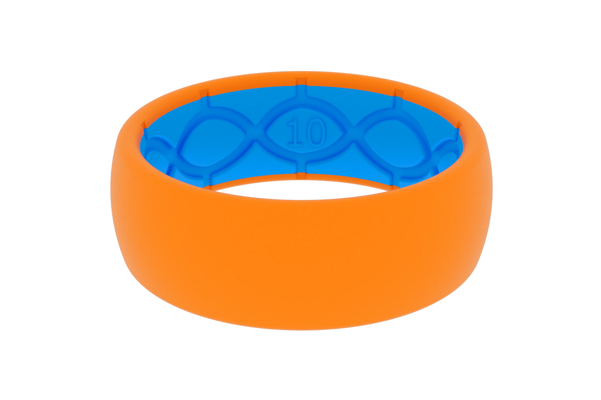 Solid Blaze Orange Ring