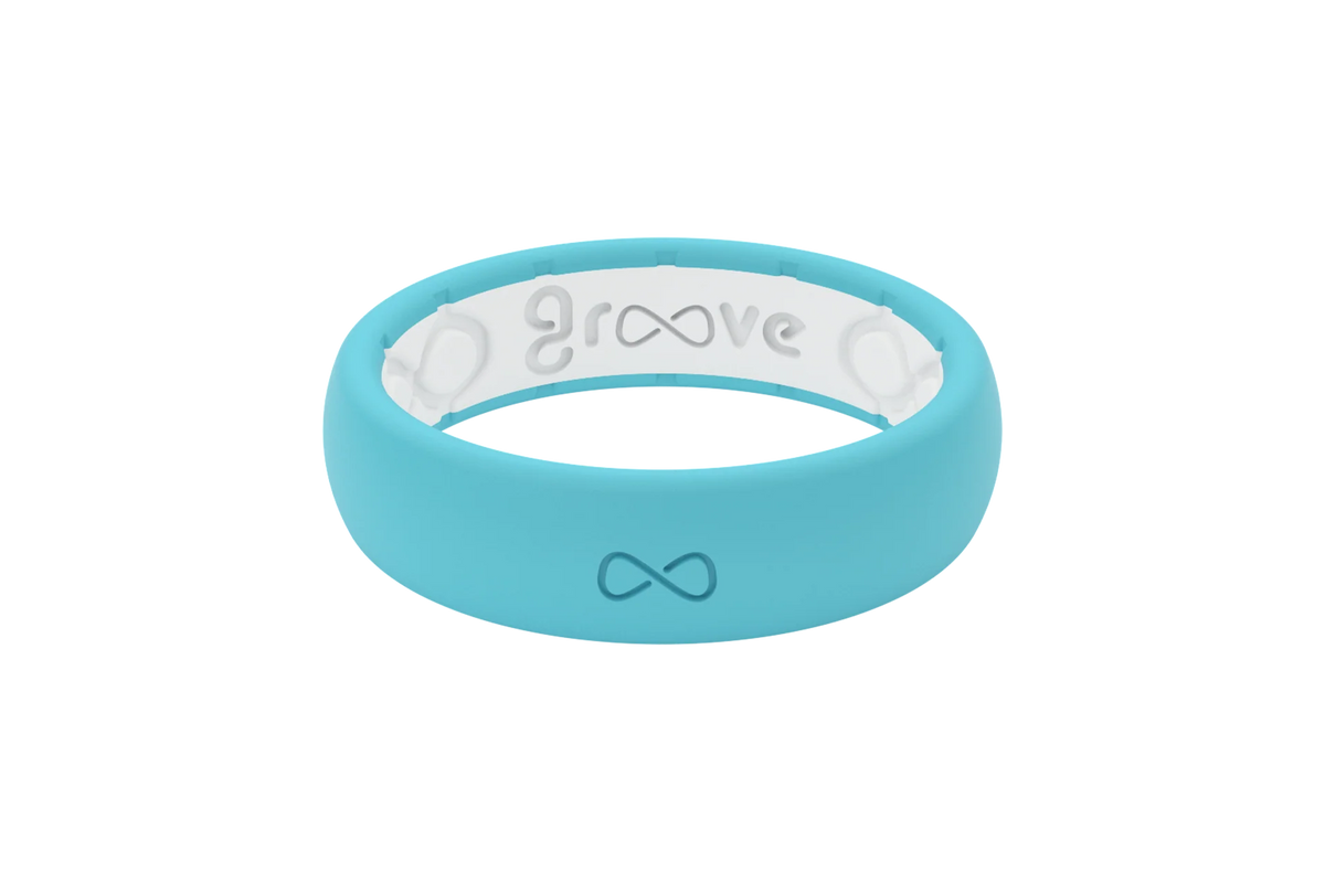 Solid Turquoise Thin Ring