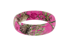Mossy Oak Country Roots - Hot Pink Camo Thin Ring