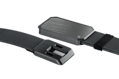 Groove Belt Gun Metal/Black