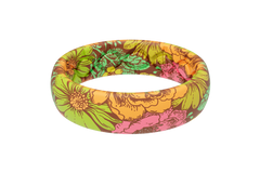 Retro Floral Thin Ring