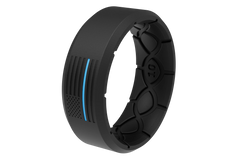 Edge Hero - Protector Black/Blue Line Ring
