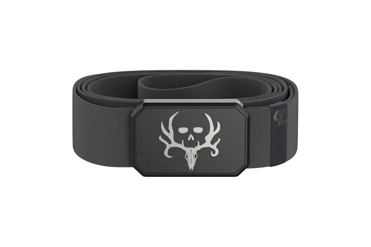 Bone Collector Groove Belt Deep Stone Grey/Gun Metal