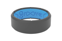Edge Deep Stone Grey Ring