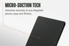Groove Wallet® with MagSafe Plate - Gun Metal
