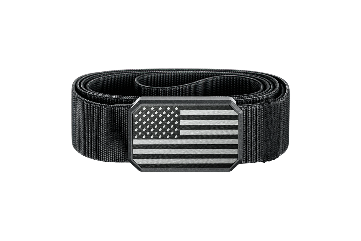 Hero Flag Groove Belt Black/Black